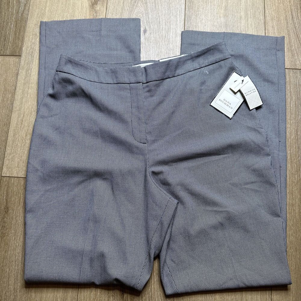 Dana Bachman Women's‎ Slimming Solution Bootcut Pants Mid rise 10 NWT